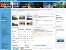 Tablet Screenshot of emiratesvoyage.com